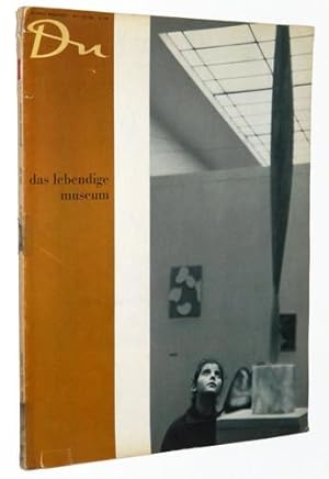 Immagine del venditore per Du Kulturelle Monatsschrift, Magazine, No. 7, Juli July 1958: Das Lebendige Museum venduto da A&D Books