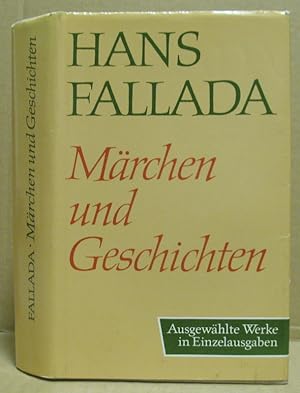 Bild des Verkufers fr Mrchen und Geschichten. (Ausgewhlte Werke in Einzelausgaben 9) zum Verkauf von Nicoline Thieme