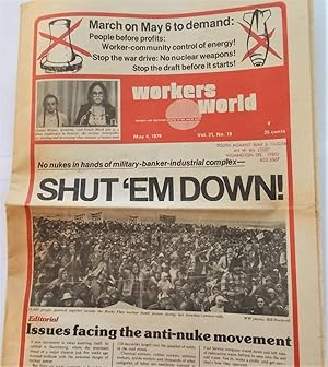 Seller image for Workers World (Vol. 21 No. 18 - May 4, 1979): Workers and Oppressed Peoples of the World Unite (Newspaper) for sale by Bloomsbury Books