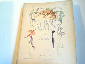 Seller image for Kunst und Knstler. Jahrgang XII, Heft X. Juli 1914. Illustrierte Monatsschrift fr Kunst und Kunstgewerbe. for sale by Antiquariat im Schloss