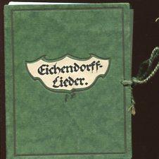 Eichendorff-Lieder. Auf Stein gezeichnet von Hermann Grom-Rottmayer geschrieben von Jutta Schulho...