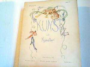 Seller image for Kunst und Knstler. Jahrgang XII, Heft IV. Januar 1914. Illustrierte Monatsschrift fr Kunst und Kunstgewerbe. for sale by Antiquariat im Schloss