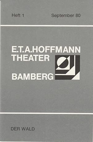 Imagen del vendedor de Programmheft DER WALD. Komdie von Alexander Ostrowski Heft 1 September 1980 a la venta por Programmhefte24 Schauspiel und Musiktheater der letzten 150 Jahre