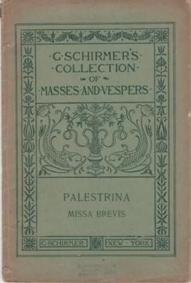 Seller image for MISSA BREVIS for Soprano, Alto, Tenor and Bass. A Cappella Vocal Score for sale by Reflection Publications