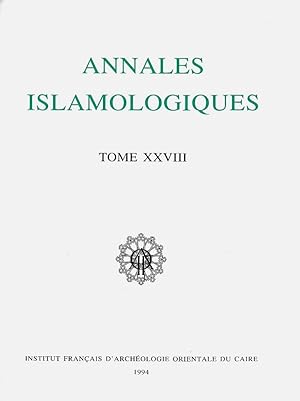 Bild des Verkufers fr Le vocable "blouse", Pluse, Damiette et l'activit des ateliers de tissage de la rgion du lac Menzaleh. (Annales Islamologiques). zum Verkauf von Librarium of The Hague