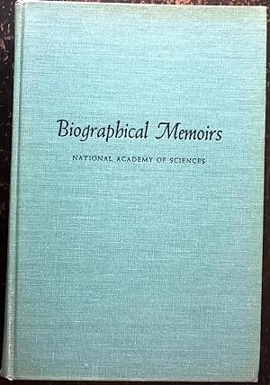 Biographical Memoirs Volume XXXVIII