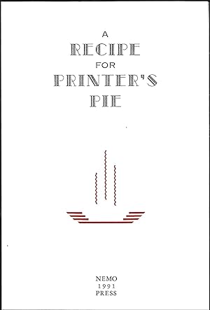 A Recipe for Printer's Pie