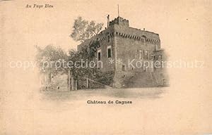 Postkarte Carte Postale 13546623 Cagnes-sur-Mer Château Schloss Cagnes-sur-Mer