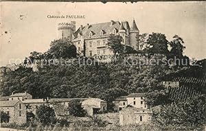 Postkarte Carte Postale 13546352 Paulhac Haute-Loire Château Schloss Paulhac Haute-Loire