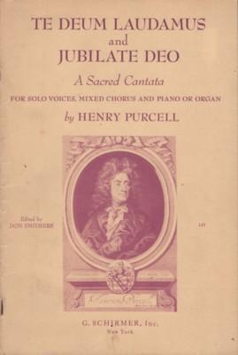 Seller image for TE DEUM LAUDAMUS and JUBILATE DEO. A Sacred Cantata for Solo Voices, Mixed Chorus and Piano or Organ for sale by Reflection Publications