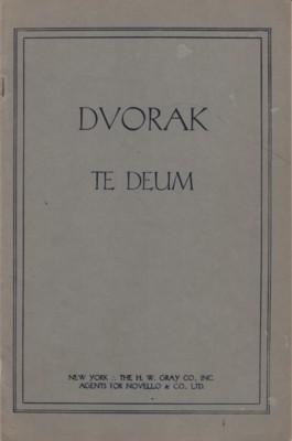 Bild des Verkufers fr Op. 103, TE DEUM. Vocal Score (in G) zum Verkauf von Reflection Publications