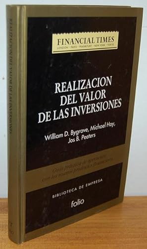 Seller image for REALIZACIN DEL VALOR DE LAS INVERSIONES. Gua prctica de operacin con los nuevos productos financieros. for sale by EL RINCN ESCRITO