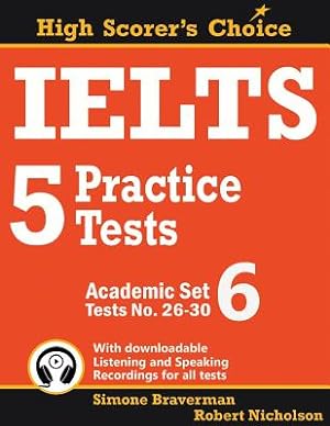 Immagine del venditore per IELTS 5 Practice Tests, Academic Set 6: Tests No. 26-30 (Paperback or Softback) venduto da BargainBookStores