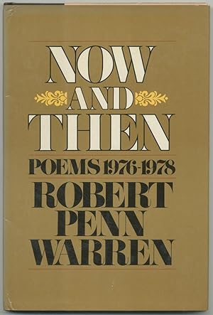 Seller image for Now and Then: Poems 1976-1978 for sale by Between the Covers-Rare Books, Inc. ABAA