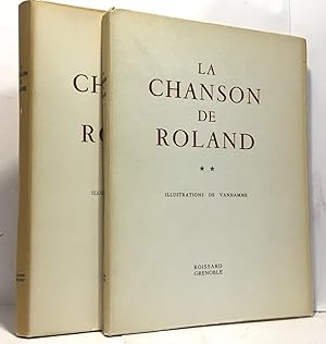 Image du vendeur pour La chanson de Roland - illustration de Vanhamme - tome un et deux mis en vente par crealivres