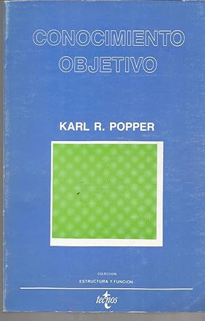 Imagen del vendedor de Conocimiento objetivo : un enfoque evolucionista (Filosofia) a la venta por TU LIBRO DE OCASION