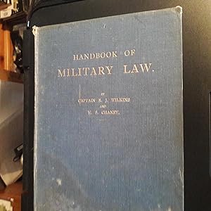 Seller image for Handbook of Military Law for sale by East Kent Academic