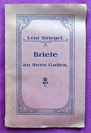 Briefe an ihren Gatten (Als Privat-Druck veröffentlicht und mit Anmerkungen versehen von Hermann ...