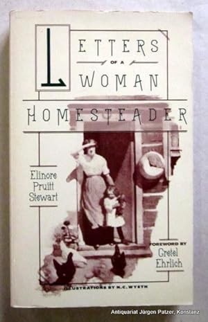 Bild des Verkufers fr Letters of a Woman Homesteader. Foreword bz Gretel Ehrlich. Boston, Houghton Mifflin, 1988. Kl.-8vo. Mit Illustrationen von N. C. Wyeth. XX, 281 S. Or.-Kart. (ISBN 0395321379). zum Verkauf von Jrgen Patzer