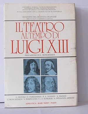 Il teatro al tempo di luigi XIII