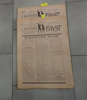 IL PICCOLO FAUST, notiziario di TEATRO bolognese e nazionale - 1924 - anno 50. Dal numero 1 del 0...