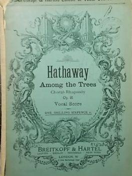 Seller image for Among the Trees, Choral-Rhapsody, Op.21, Vocal Score for sale by Austin Sherlaw-Johnson, Secondhand Music