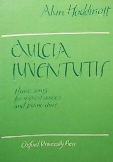 Imagen del vendedor de Dulcia Iuventutis, Three Songs for Mixed Voices and Piano Duet, Op.97, Vocal Score a la venta por Austin Sherlaw-Johnson, Secondhand Music