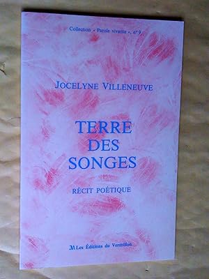Seller image for Terre des songes. Rcit potique for sale by Claudine Bouvier