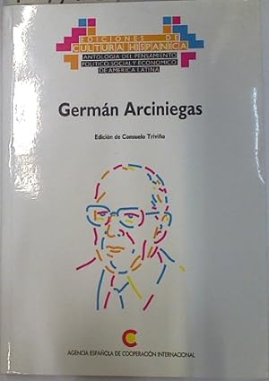 Bild des Verkufers fr Germn Arciniegas zum Verkauf von Almacen de los Libros Olvidados