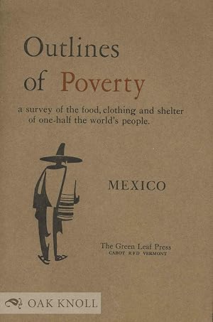 Seller image for OUTLINES OF POVERTY for sale by Oak Knoll Books, ABAA, ILAB