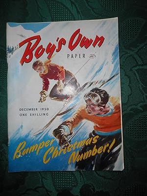 BOY'S OWN PAPER - December 1950. Bumper CHRISTMAS Number! Volume 73. No. 3.