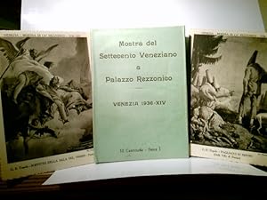 Mostra del Settecento Veneziano a Palazzo Rezzonico. Venezia 1936 - XIV. 12 Cartoline - Serie I. ...