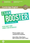 Imagen del vendedor de Cambridge English Exam Booster for First and First for Schools with Answer Key with Audio a la venta por AG Library