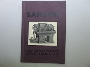Image du vendeur pour SAMSON" automatische Drehbnke. (Hauptkatalog) Ausgabe 1930. mis en vente par Antiquariat Heinzelmnnchen