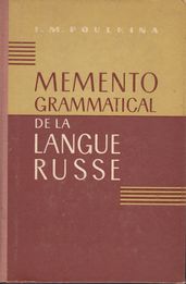 Imagen del vendedor de Memento grammatical de la lange Russe. a la venta por nika-books, art & crafts GbR