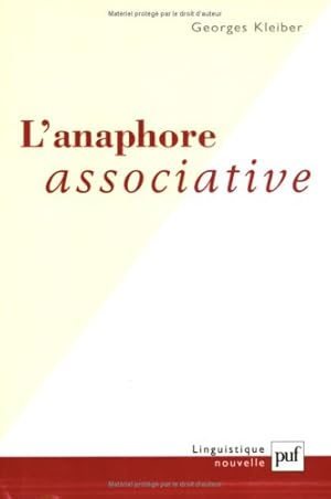 L'anaphore associative.