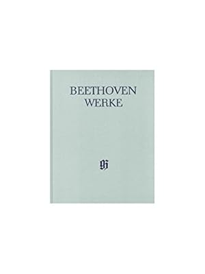 Beethoven Werke Abteilung III, Band 5. Klavierkonzerte III. Mit kritischem Bericht.