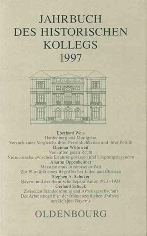 Jahrbuch des Historischen Kollegs 1997.