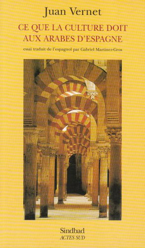 Seller image for Ce que la culture doit aux Arabes d'Espagne. for sale by nika-books, art & crafts GbR