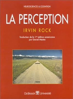 Immagine del venditore per La perception. Neurosciences & Cognition. venduto da nika-books, art & crafts GbR