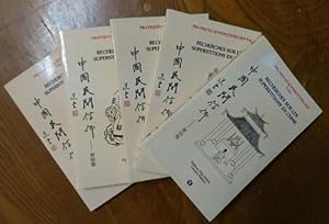 Seller image for Pratiques Superstitieuses, vol. 1 - 5. Recherches sur les superstitions en Chine, vol. 1-5. for sale by nika-books, art & crafts GbR