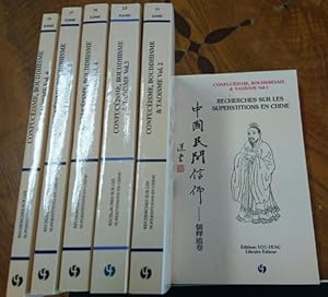 Seller image for Confucisme, Bouddhisme et Taoisme. Vol. 1-6. Recherches sur les superstitions en Chine, vol. 13-18. for sale by nika-books, art & crafts GbR