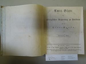 Amts-Blatt der königlichen Regierung zu Potsdam und der Stadt Berlin. Jahrgang 1841.