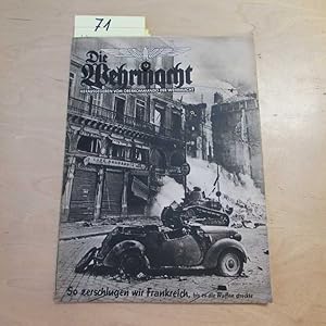 Bild des Verkufers fr Die Wehrmacht (4. Jahrgang, Nr. 14, vom 3. Juli 1940) zum Verkauf von Bookstore-Online