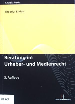 Bild des Verkufers fr Beratung im Urheber- und Medienrecht. Anwaltspraxis zum Verkauf von books4less (Versandantiquariat Petra Gros GmbH & Co. KG)