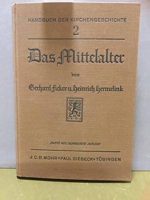 Seller image for Handbuch der Kirchengeschichte fr Studierende. 2 Teil: Das Mittelalter. for sale by Kepler-Buchversand Huong Bach