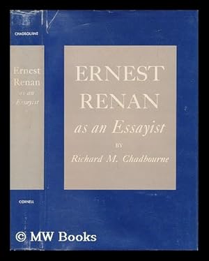 Imagen del vendedor de Ernest Renan As an Essayist a la venta por MW Books Ltd.