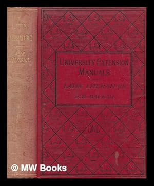 Bild des Verkufers fr Latin literature / by J.W.Mackail zum Verkauf von MW Books Ltd.