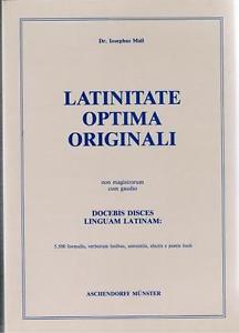 Bild des Verkufers fr Latinitate Optima Originali: Beispielhaftes Orgina zum Verkauf von Piazza del Libro