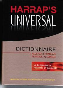 Image du vendeur pour Harrap's Universal Dictionnaire Francais-Allemand mis en vente par Piazza del Libro